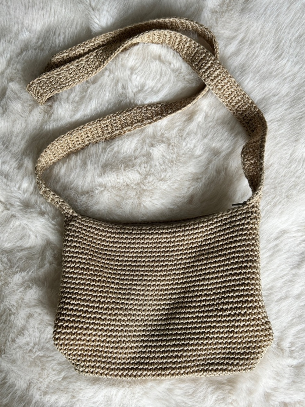 The Sak Beige Crossbody Bag
